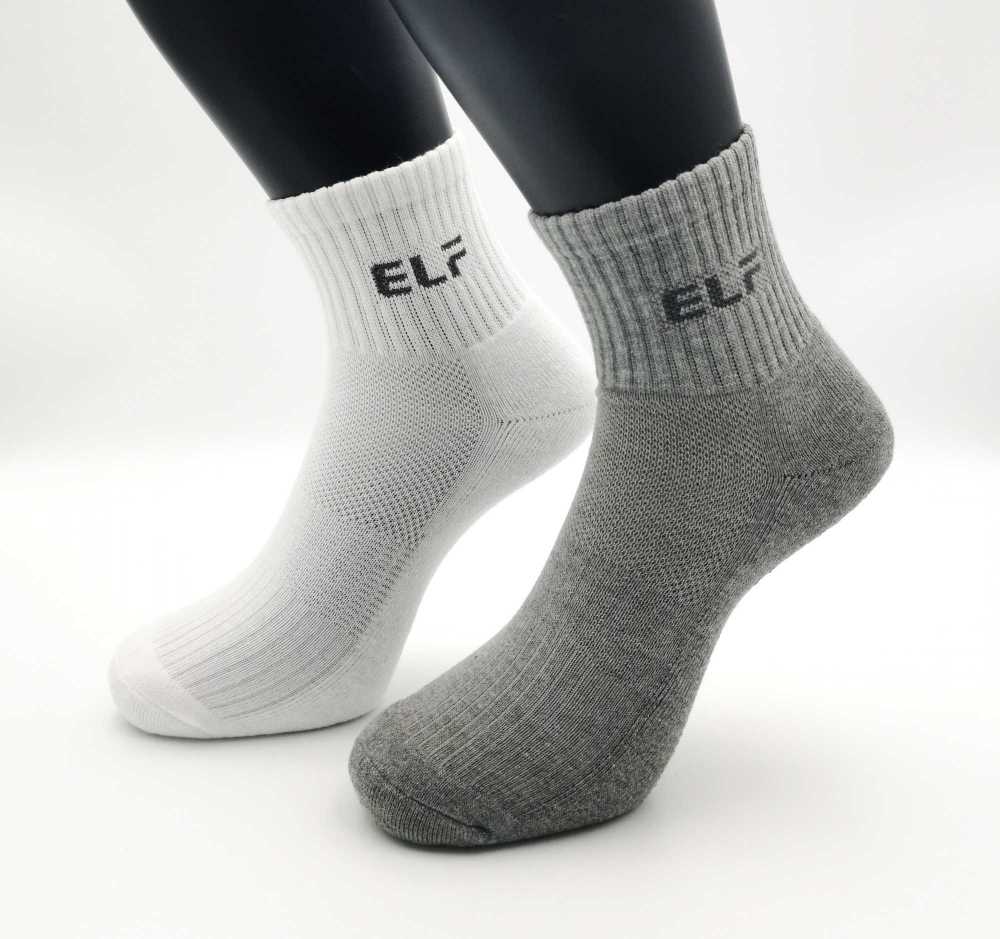 6423 ELF 短統運動氣墊襪