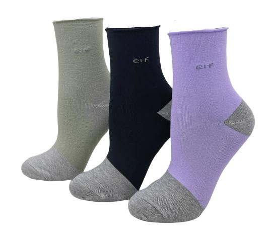 5315 竹炭無痕女用休閒除臭襪 <3雙特惠入>